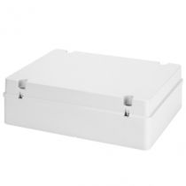Boîtes à couvercle à vis pour dérivation et connexion - couvercle bas - ip56 - gris ral 7035