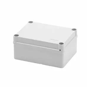 Bo�tes de d�rivation avec couvercle bas et vis � 1/4 de tour - ip55 - dimension interne 150x110x70 - parois lisses (GW44236)