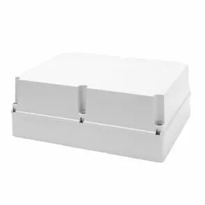 Bo�tes de d�rivation avec couvercle haut et vis - ip56 - dimension interne 460x380x180 - parois lisses (GW44261)