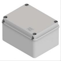 Boîtes de dérivation avec fond à grande capacité et couvercle bas à vis - ip56 - dimension interne 380x300x170 - parois lisses