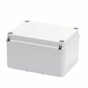 Bo�tes de d�rivation fond � grande capacit� couvercle bas � vis IP56 dimension interne 190x140x110 - parois lisses (GW44117)