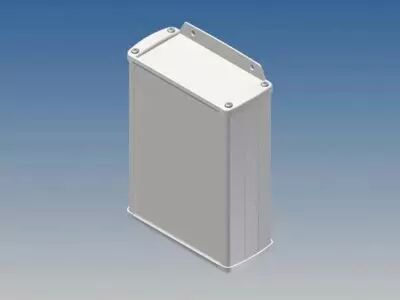 Bo�tier En Aluminium - Blanc - 145 X 105.9 X 45.8 Mm - Avec Bride (TK32-E.7)