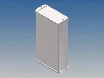 Bo�tier En Aluminium - Blanc - 160 X 85.8 X 36.9 Mm (TK23.7)