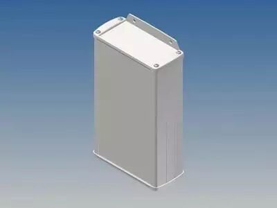 Bo�tier En Aluminium - Blanc - 175 X 105.9 X 45.8 Mm - Avec Bride (TK33-E.7)
