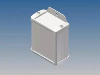 Bo�tier En Aluminium - Blanc - 70 X 59.9 X 30.9 Mm - Avec Bride (TK11-E.7)
