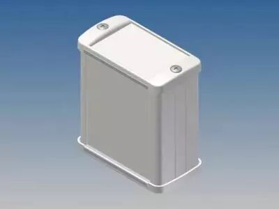 Bo�tier En Aluminium - Blanc - 70 X 59.9 X 30.9 Mm (TK11.7)