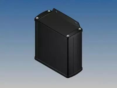 Bo�tier En Aluminium - Noir - 110 X 105.9 X 45.8 Mm - Avec Bride (TK31-E.9)