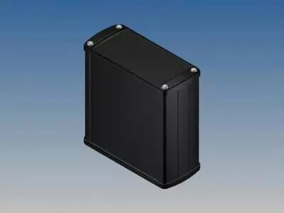 Bo�tier En Aluminium - Noir - 110 X 105.9 X 45.8 Mm (TK31.9)