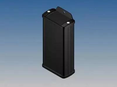 Bo�tier En Aluminium - Noir - 125 X 59.9 X 30.9 Mm - Avec Bride (TK13-E.9)