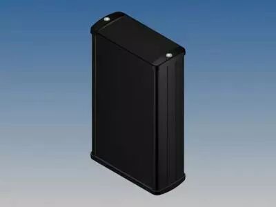 Bo�tier En Aluminium - Noir - 145 X 85.8 X 36.9 Mm (TK22.9)