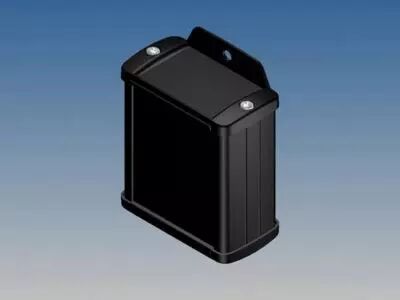 Bo�tier En Aluminium - Noir - 70 X 59.9 X 30.9 Mm - Avec Bride (TK11-E.9)