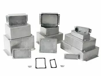 Bo�tier �tanche en aluminium coul� avec bride - 114 x 90 x 55mm (GBS25MF)