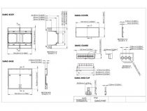 Boîtier modulaire sur rail din - 6mg (GD6MG)