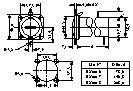 Boitier pile rond r20x1 m/p