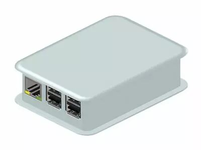 Bo�tier pour raspberry pi 3 - blanc (TKBERRY3W)