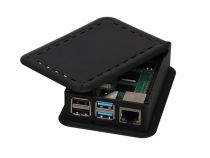 BOÎTIER POUR RASPBERRY PI 4 - NOIR (TKBERRY4B)