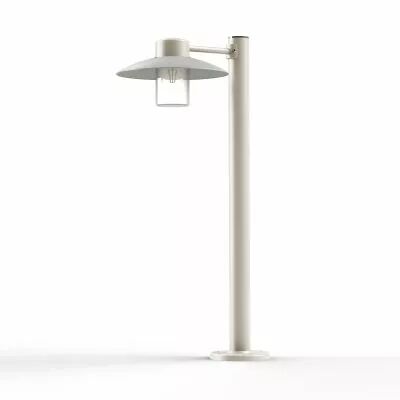 Borne Aubanne N�3 Blanc pur Diffuseur d�poli (101006101)