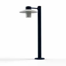 Borne Aubanne N&deg;3 Bleu acier Diffuseur d&eacute;poli (101006065)