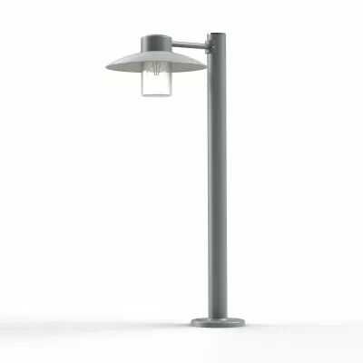 Borne Aubanne N�3 Gris m�tal Diffuseur d�poli (101006023)