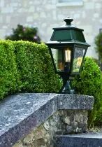 Borne Avenue 2 N&deg;5 E27 Vert de gris (102013008)