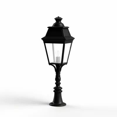 Borne Avenue 3 N�6 Noir fonc� Diffuseur clair (103022000)