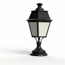 Borne Avenue 4 N&deg;6 E27 Noir fonc&eacute; (104232000)