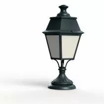 Borne Avenue 4 N°6 E27 Vert de gris (104232008)