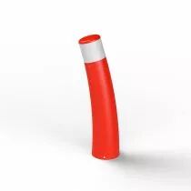 Borne Bamboo N&deg;3 Rouge signalisation (105005056)