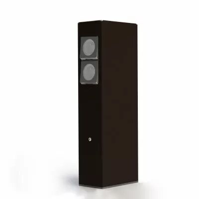 Borne Born�o N� 4 avec 2 prises Rouille (107012046)
