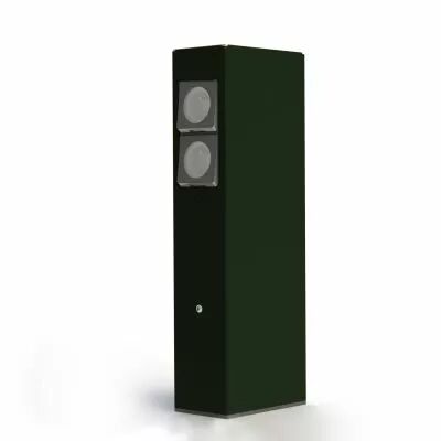 Borne Born�o N� 4 avec 2 prises Vert (107012019)