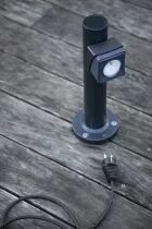 Borne Born&eacute;o N&deg;1 prise Gris anthracite (107001006)