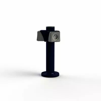 Borne Born�o N�2 prises Bleu acier (107006065)
