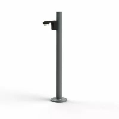 Borne Born�o N�3 Avec d�tection int�gr�e Gris m�tal (107011023)