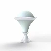 Borne Dallas N&deg;5 Blanc (119025001)