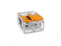 Borne De Raccordement Compact - Pour Tous Types De Conducteurs - Max. 6 Mm² - 2 Conducteurs - Avec Leviers - Boîtier Transparent