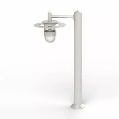 Borne Kent N�3 E27 Blanc (127010101)