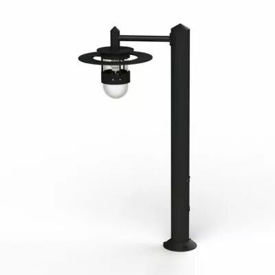 Borne Kent N�3 E27 Gris (127010006)