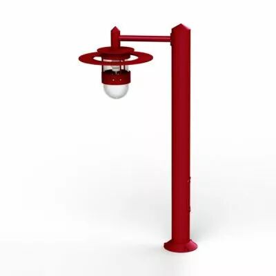 Borne Kent N�3 E27 Rouge (127010110)