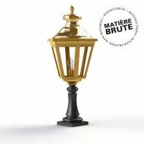 Borne Louis XIII N&deg;5 Laiton brut (130009072)