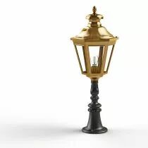 Borne Louis XIII N&deg;9 Laiton vernis teint&eacute; (130017070)