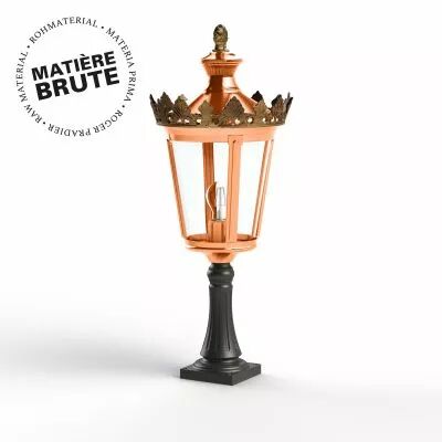 Borne Louvre N�3 E27 Cuivre brut (133005082)