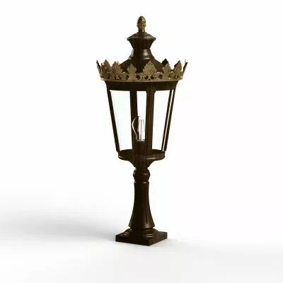 Borne Louvre N�3 E27 Patin� dor� (133005009)