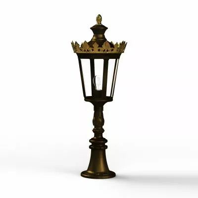 Borne Louvre N�7 E27 Patin� dor� (133013009)