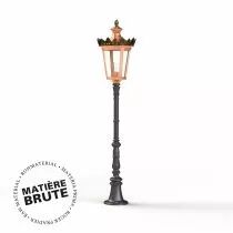 Borne Louvre N&deg;8 E27 Cuivre brut (133015082)