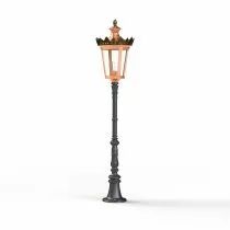 Borne Louvre N&deg;8 E27 Cuivre patin&eacute; vernis (133015080)