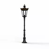 Borne Louvre N&deg;8 E27 Noir fonc&eacute; (133015000)