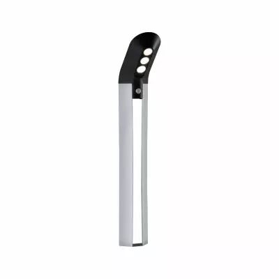 Borne luminaire solaire ext�rieur Soley IP44 3000K 100lm d�tecteur mouvement anthracite (94252)