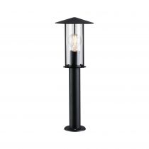 Borne lumineuse Outdoor Classic Gris foncé IP44 E27 sans ampoules (94397)