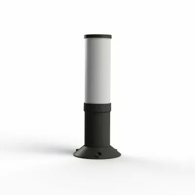 Borne OL11 N�3 E27 Gris noir Diffuseur opale (142203107)