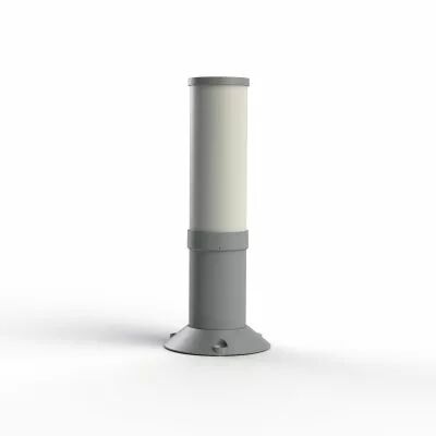 Borne OL11 N�3 E27 Gris soie Diffuseur opale (142203105)